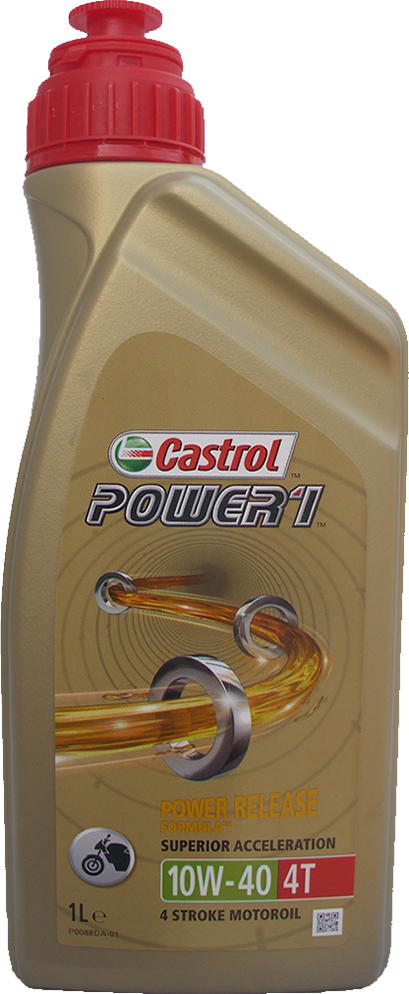 1 X 1 Liter Castrol 10W-40 Power1 4T