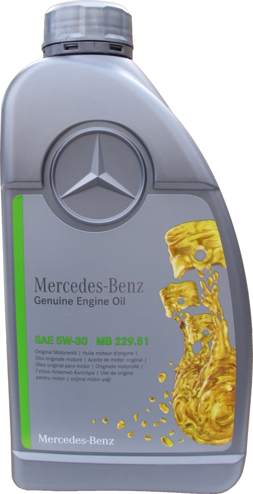 Mercedes 5W-30 Motor Oil MB 229.51 1X1L