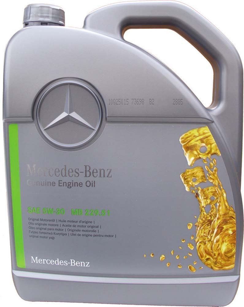 1 x 5 Liters Mercedes Benz 5W-30 Engine Oil - MB-229,51