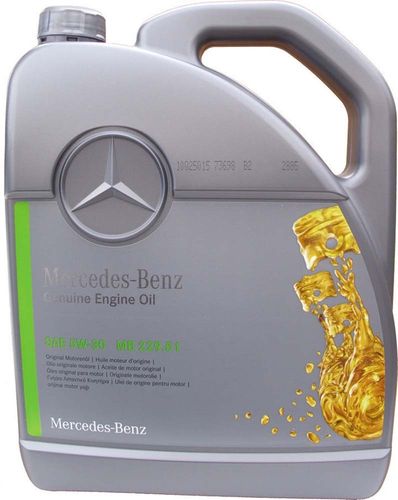 1 x 5 L Liter Mercedes Benz 5W-30 Original Motorenöl - MB-229,51