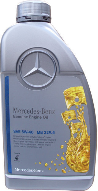 Mercedes 5W-40 Motor Oil MB 229.5 1X1L