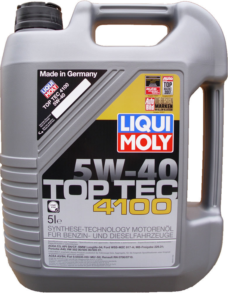 Liqui Moly 5W-40 Top Tec 4100 kaufen 1 x 5 Liter
