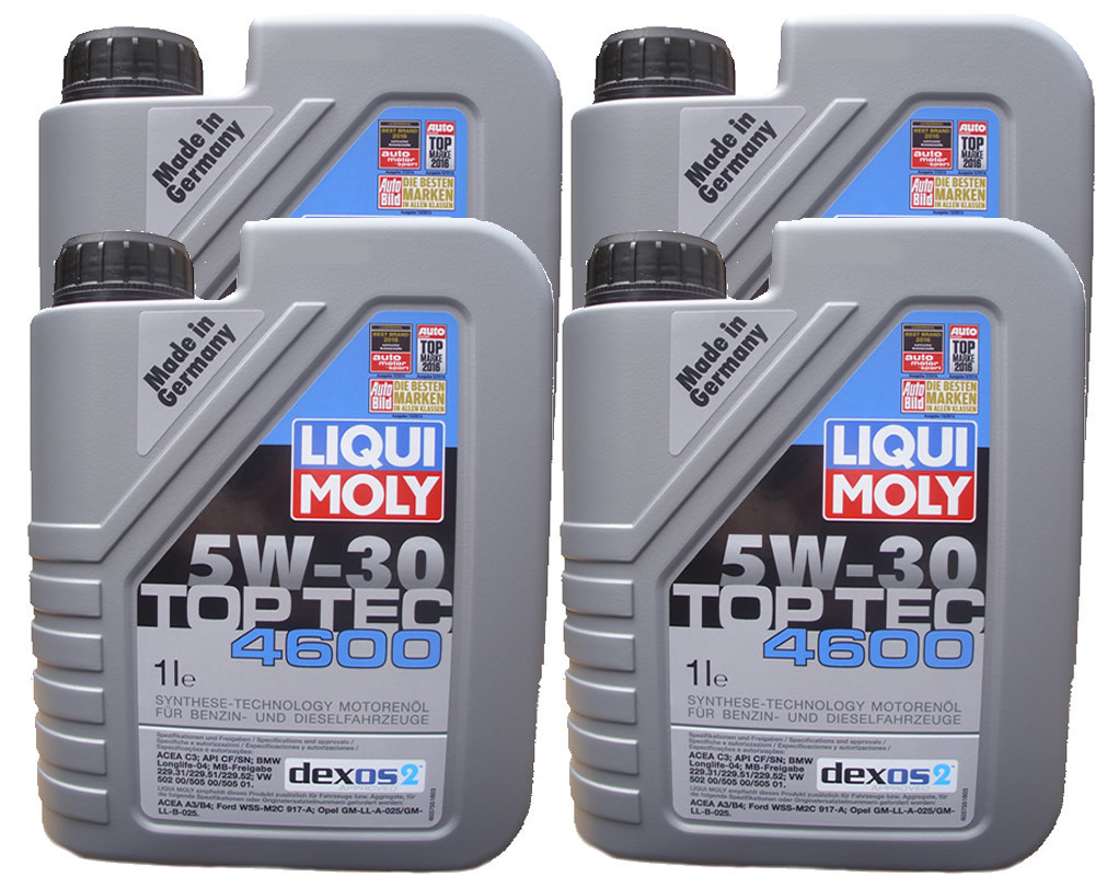 Liqui Moly 5W-30 Top Tec 4600 kaufen 4 X 1 Liter