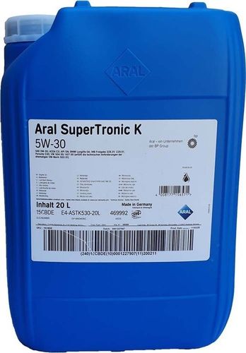 20 Liter Aral Super Tronic 5W-30 Longlife 3 - 1 X 20L