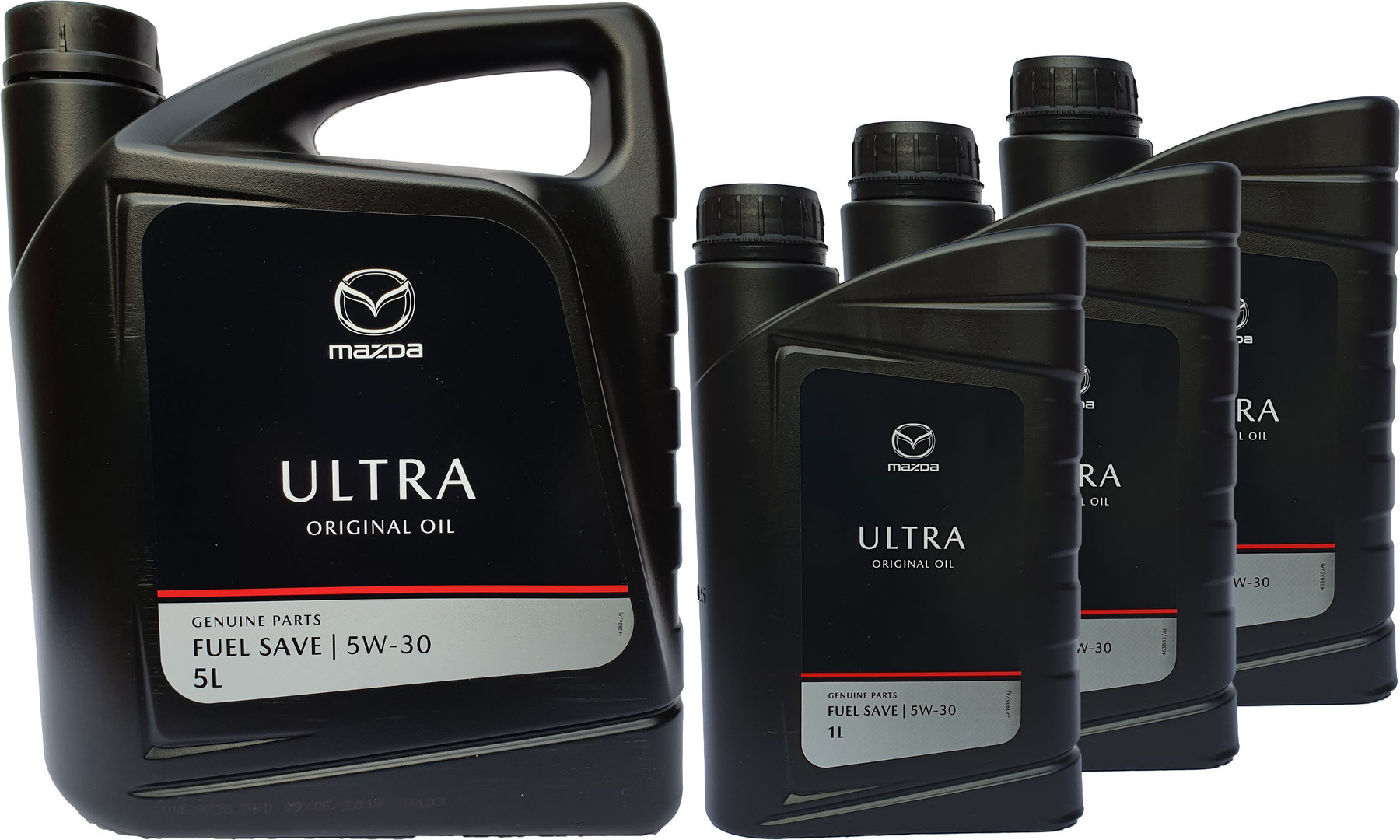 5L + 3L= 8 Liter Original Mazda Oil Ultra 5W-30 A5/B5