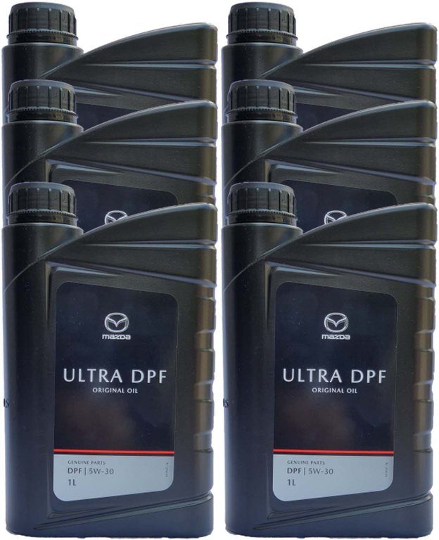 6 X 1 Liter Original Mazda Oil Ultra DPF 5W-30