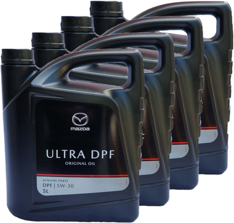 4 X 5L= 20 Liter Original Mazda Oil Ultra DPF 5W-30