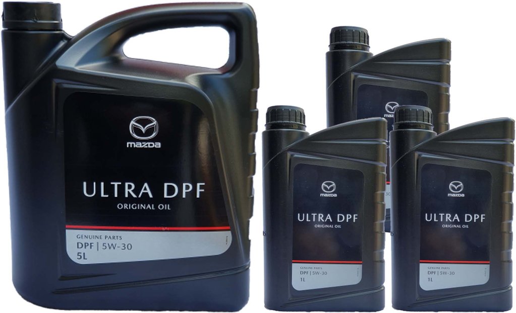 5L+3L= 8 Liter Original Mazda Oil Ultra DPF 5W-30