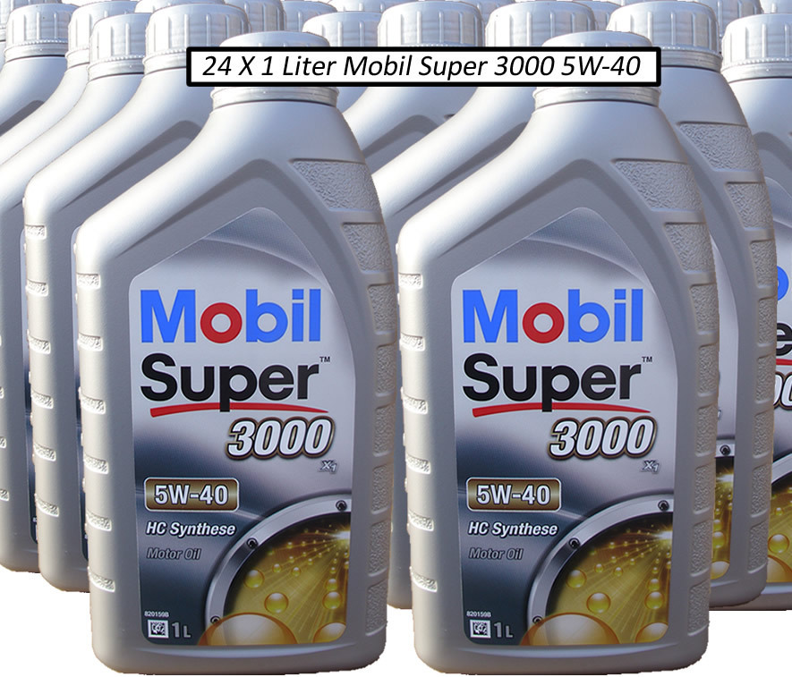 Mobil 5W-40 Super 3000 X1 kaufen 24 X 1 Liter