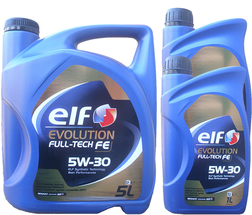 ELF 5W-30 Evolution Full-Tech FE 5+2L