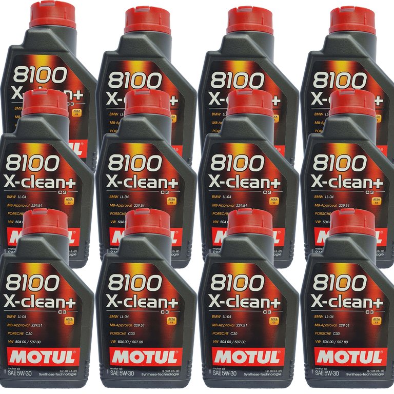 Motul 5W-30 8100 X-Clean+ C3 kaufen 24 X 1 Liter
