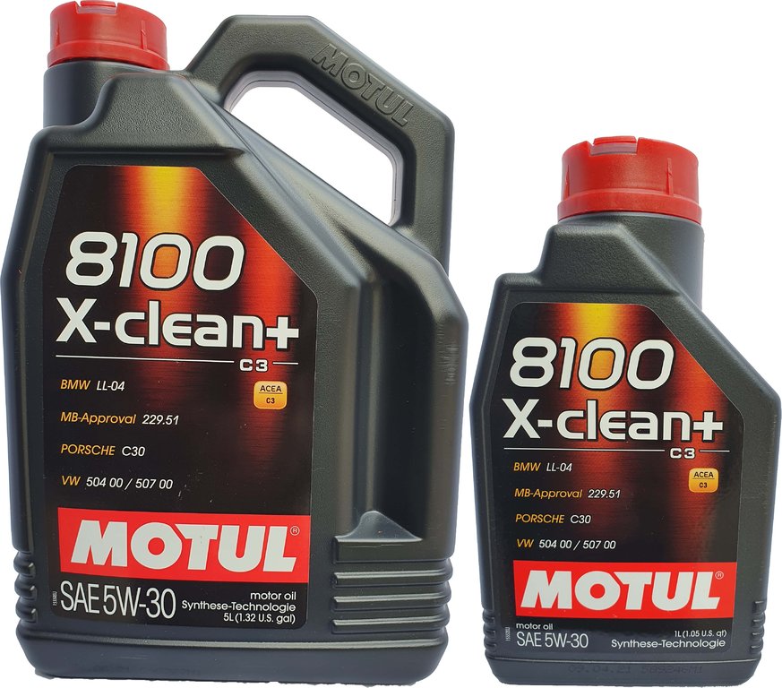 Motul 5W-30 8100 X-Clean+ C3 kaufen kaufen 5L + 1L = 6 Liter