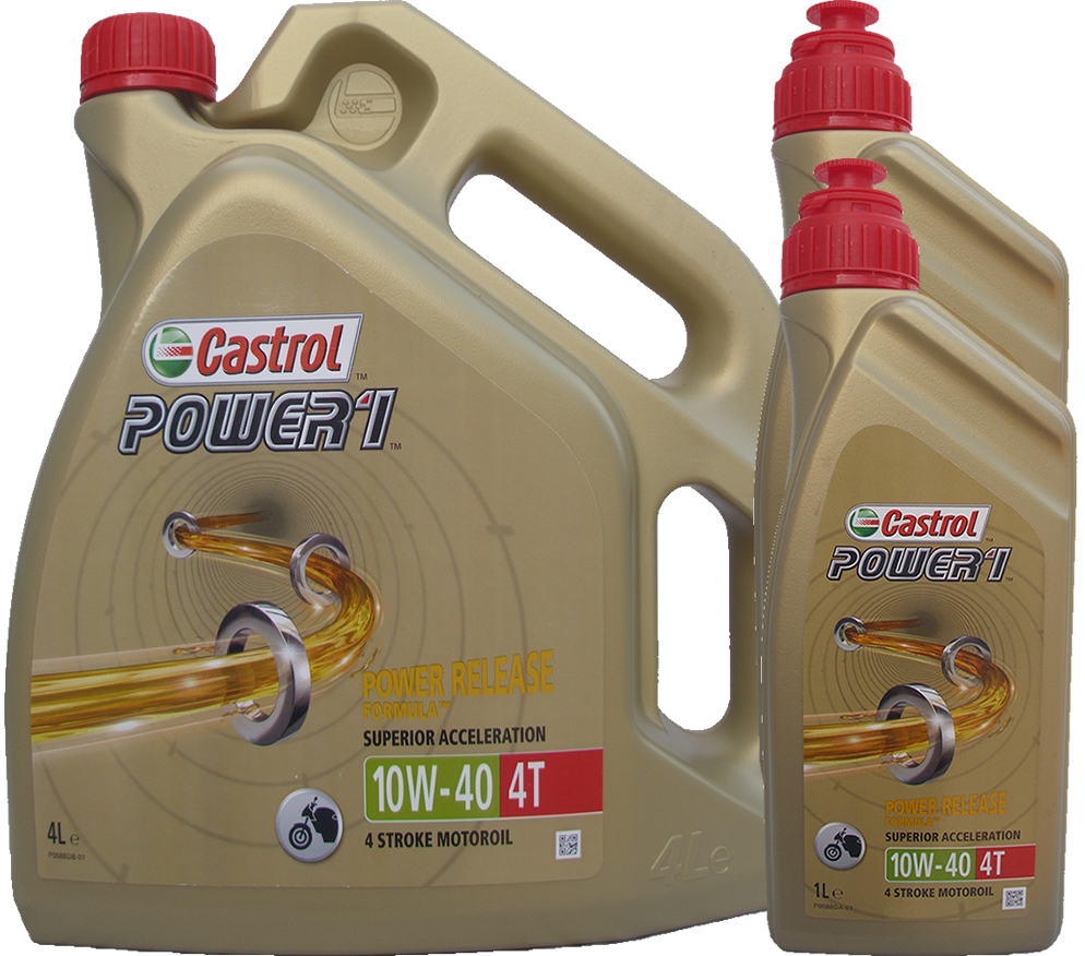 Castrol 10W-40 Power1 4T kaufen 4L + 2L = 6 Liter