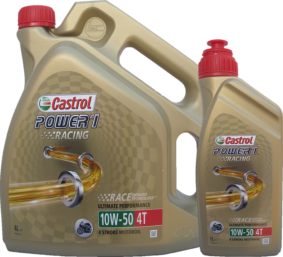 4L + 1L = 5 Liter Castrol 10W-50 Power1 Racing 4T kaufen