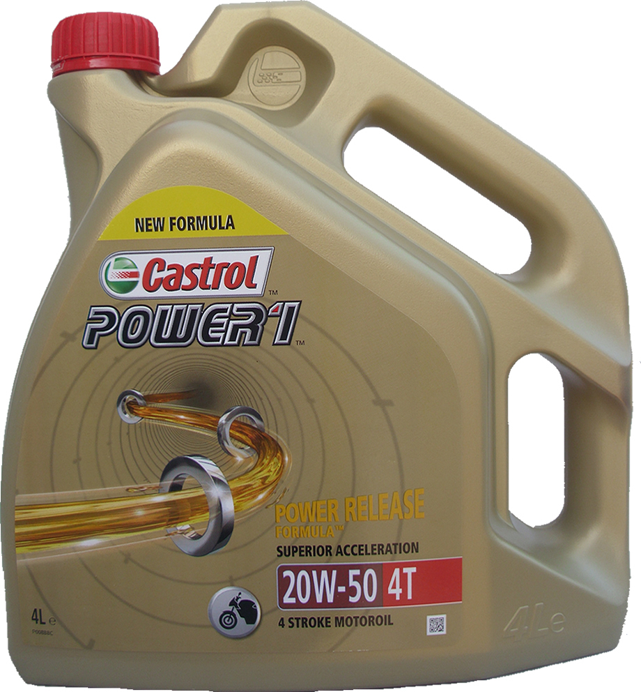1 x 4 Liter Castrol Power 1 4T 20W-50