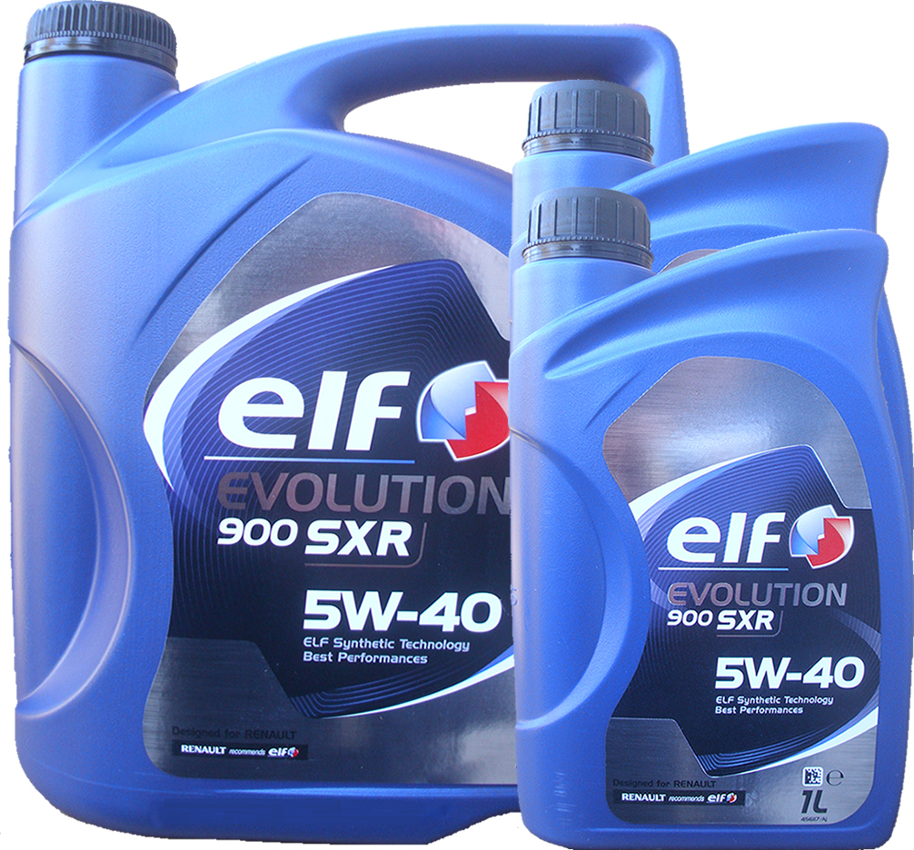5L + 2L = 7 Liter ELF 5W-40 EVOLUTION 900 SXR