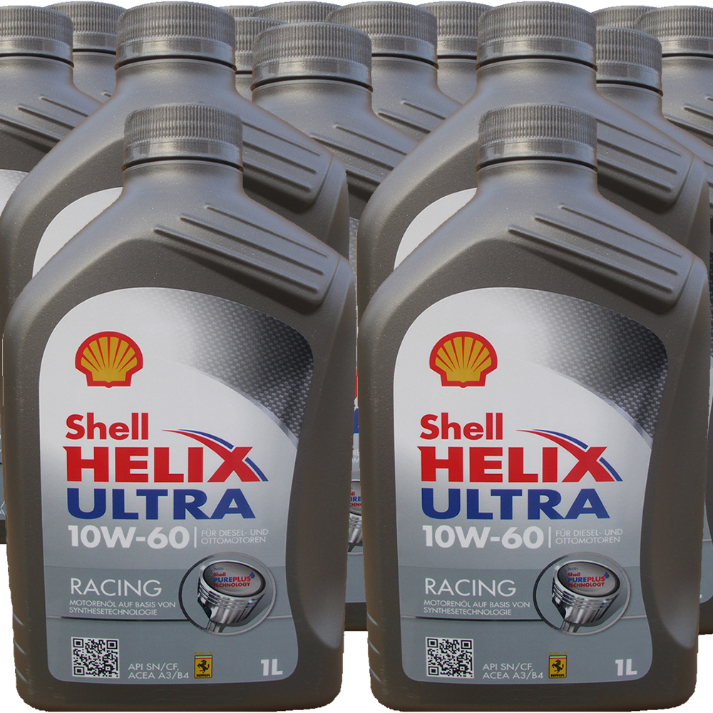 Shell 10W-60 Helix Ultra Racing - 15X1L