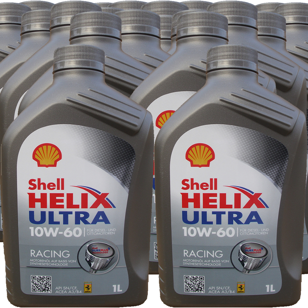 Shell 10W-60 Helix Ultra Racing - 24X1L