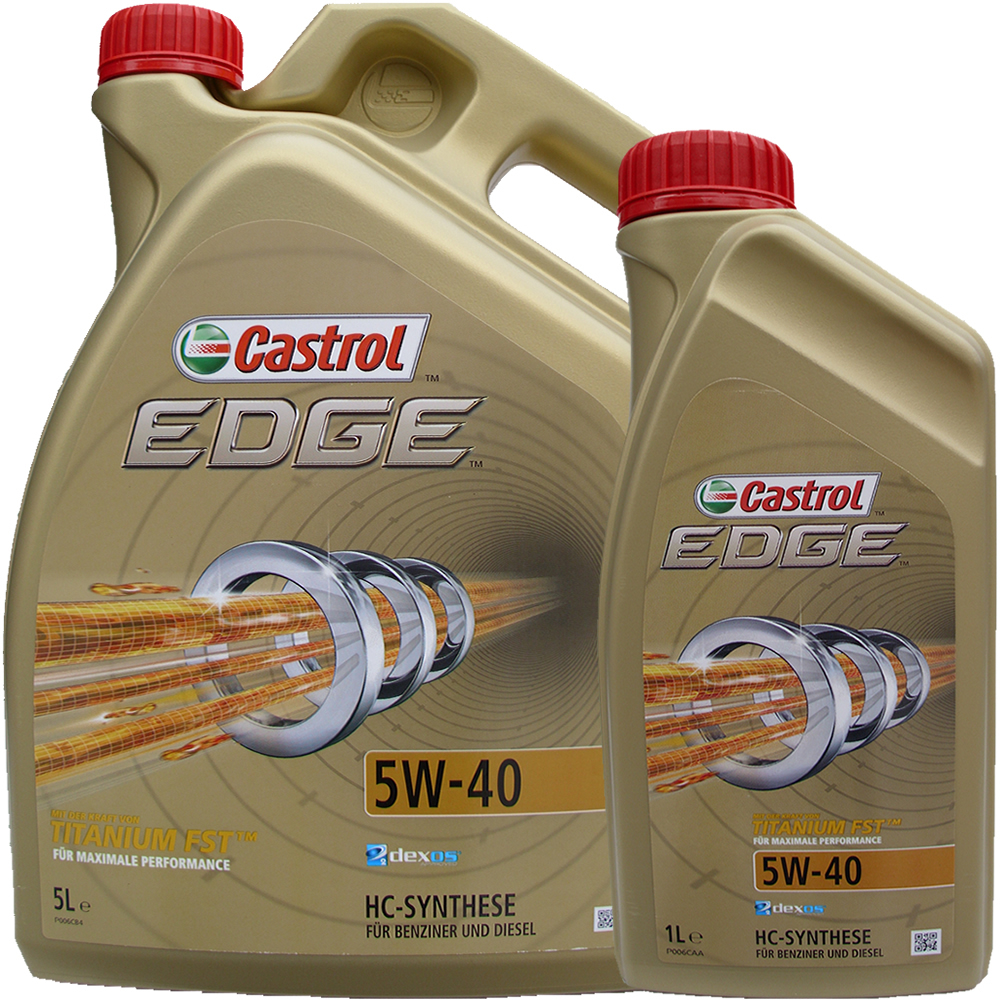 CASTROL EDGE 5W-40 - ACEA C3 # 5+1L