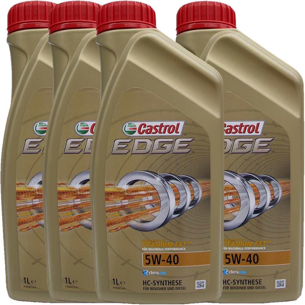 # 4 X 1 Liter CASTROL EDGE 5W-40 - ACEA C3