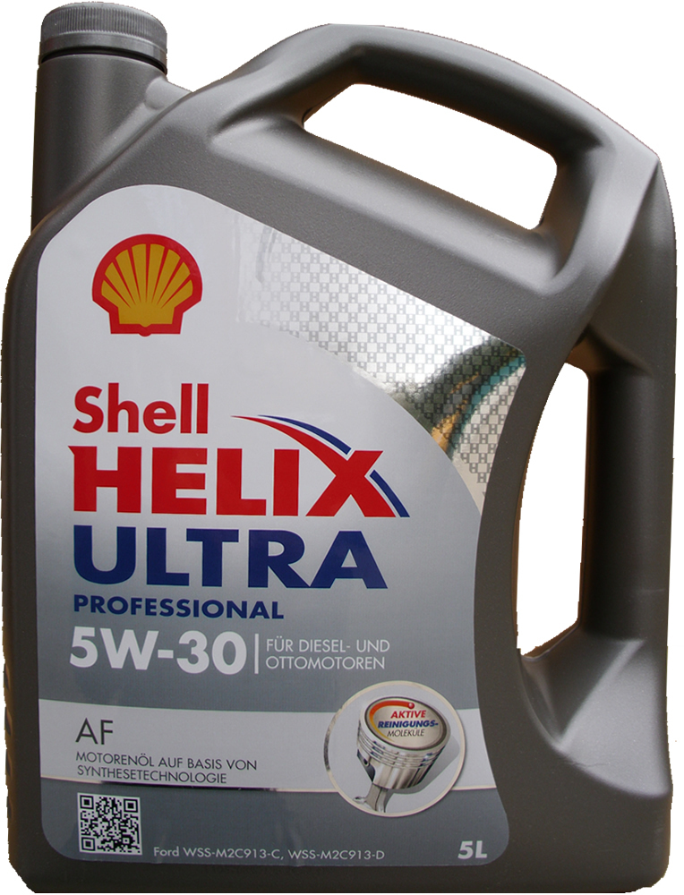 1 X 5 Liter Shell 5W-30 Helix Ultra Professional AF