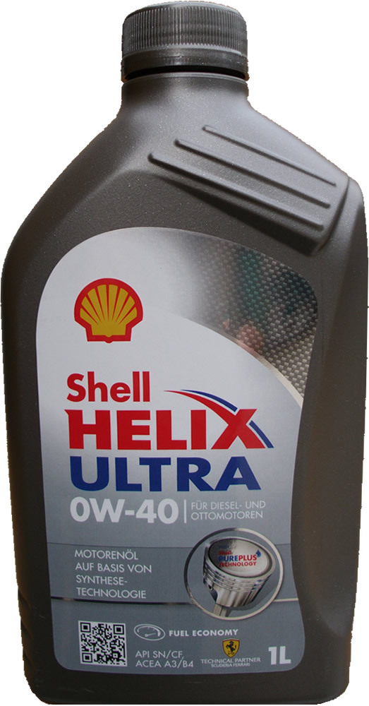 1 X 1 Liter Shell 0W-40 Helix Ultra - ACEA A3/B4
