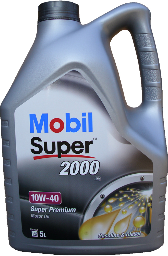 1 x 5 L Liter Mobil 10W-40 Super 2000 X1