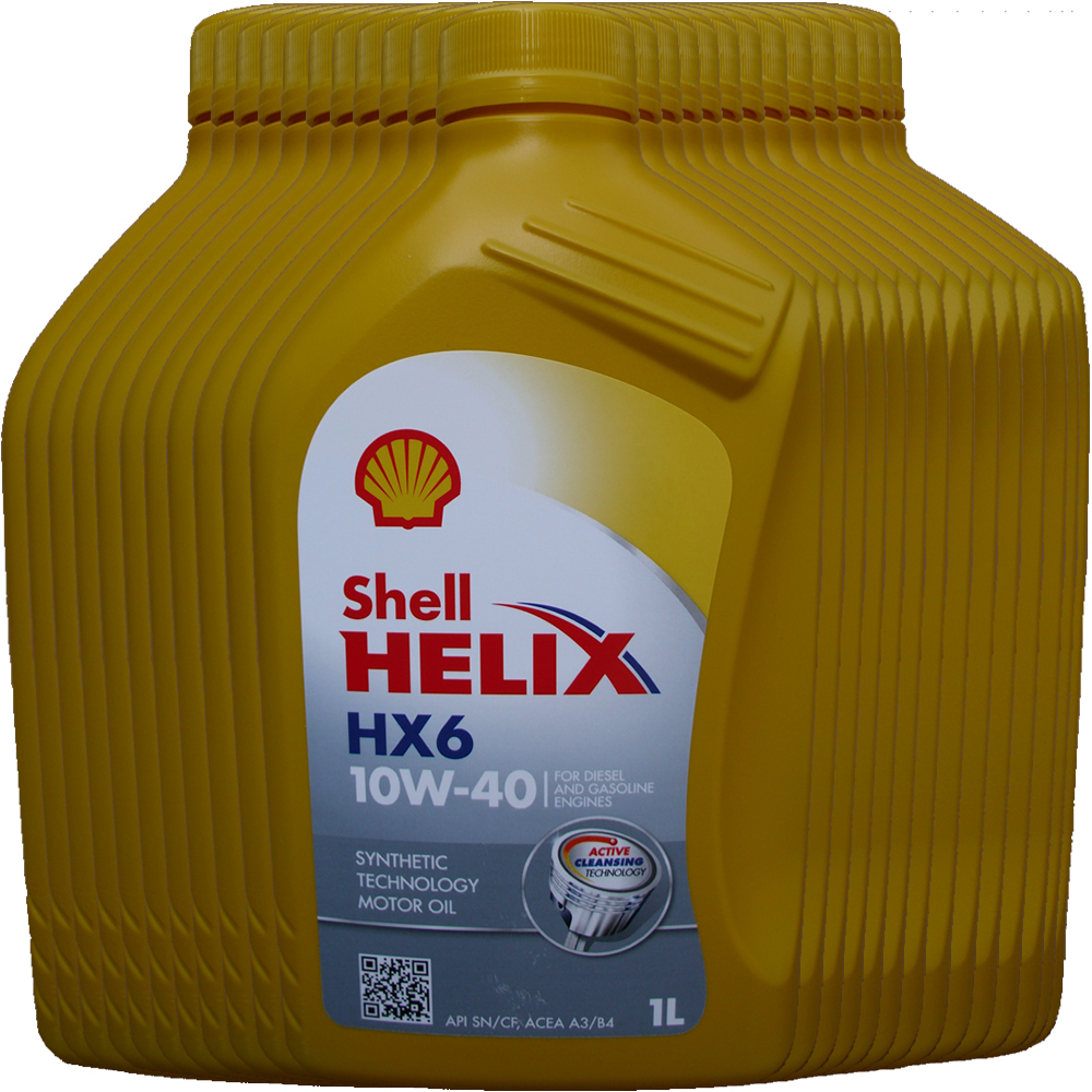 24 X 1 Liter Shell 10W-40 Helix HX6 - ACEA A3/B4