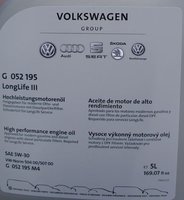 VW, AUDI, SEAT & SKODA Motoröl