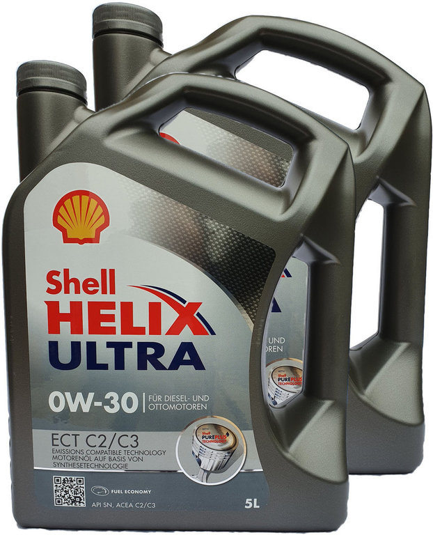 Shell 0W-30 Helix Ultra ECT C2 / C3 kaufen 2X5 Liter