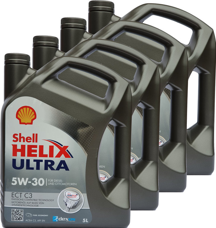 Shell 5W-30 Helix Ultra ECT C3 4X5 Liter