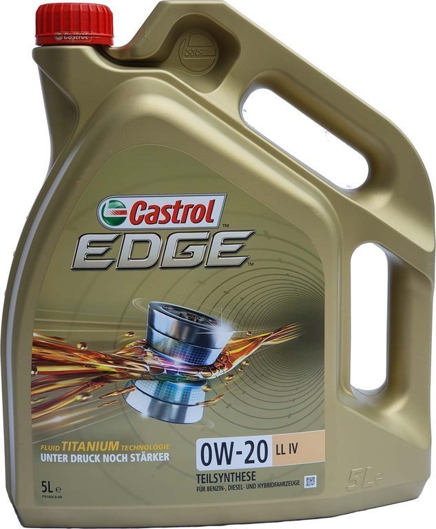 1X5 Liter Castrol 0W-20 Edge LL IV VW 50800 50900