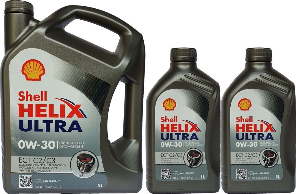 Shell 0W-30 Helix Ultra ECT C2 / C3 5+2 Liter