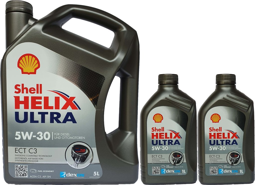 Shell 5W-30 Helix Ultra ECT C3  5+2 Liter